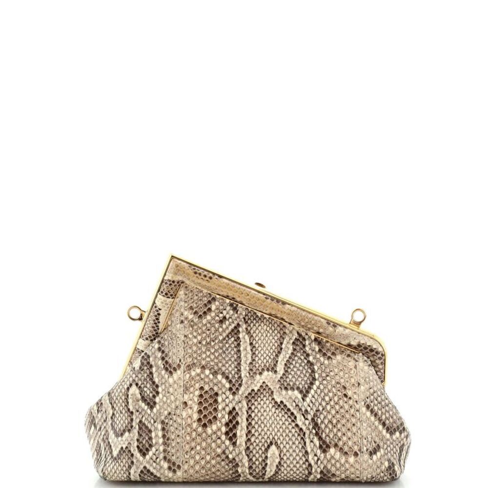 Fendi First Bag Python Small Neutral - Picture 3 of 8